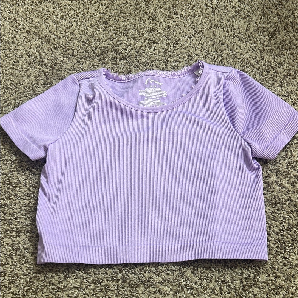 art class Light Purple Short Sleeve Tee